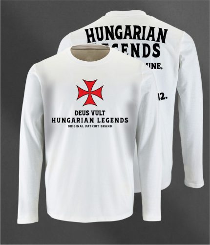 Deus Vult  férfi hosszú ujjú póló