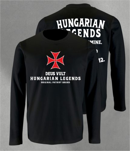 Deus Vult  férfi hosszú ujjú póló