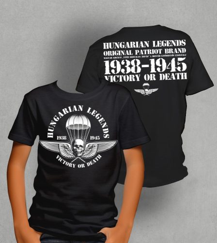 Ejtőernyős zászlóalj gyerek rövid ujjú póló