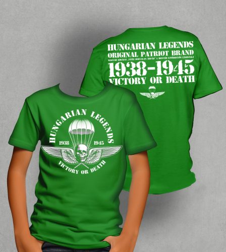 Ejtőernyős zászlóalj gyerek rövid ujjú póló