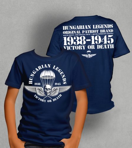 Ejtőernyős zászlóalj gyerek rövid ujjú póló