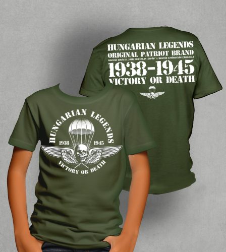 Ejtőernyős zászlóalj gyerek rövid ujjú póló