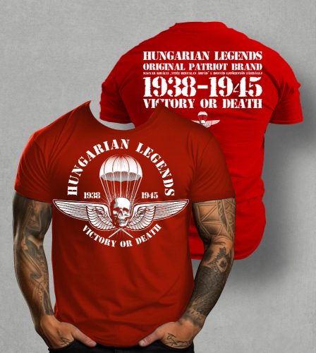 Ejtőernyős zászlóalj férfi rövid ujjú póló