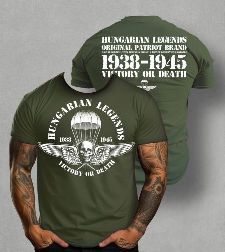 Ejtőernyős zászlóalj férfi rövid ujjú póló