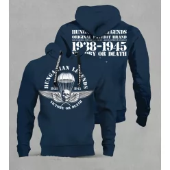  Ejtőernyős zászlóalj férfi kapucnis, belebújós pulóver