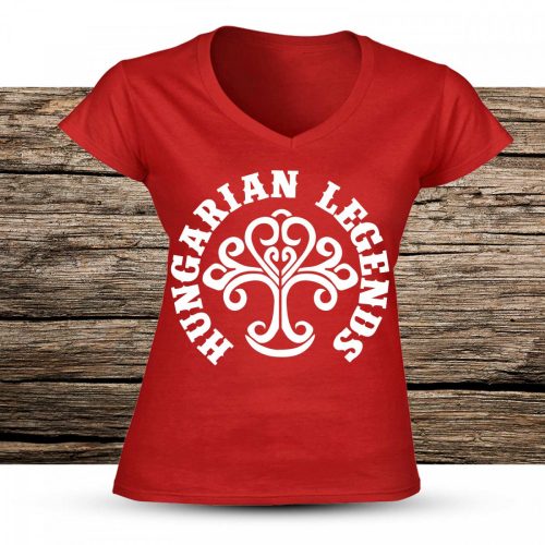 Életfa női v-nyakú póló