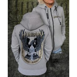 Emese álma női cipzáras, kapucnis pulóver