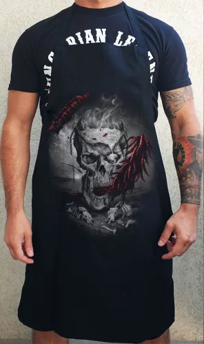 Erős paprika mintás unisex kötény
