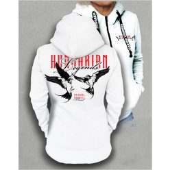 Fecske női cipzáras, kapucnis pulóver