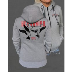 Fecske női cipzáras, kapucnis pulóver