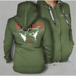 Fecske női cipzáras, kapucnis pulóver