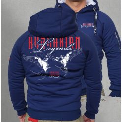 Fecske férfi sherpa béléses cipzáras pulóver