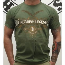 Fejesgörbe bicska férfi rövid ujjú póló