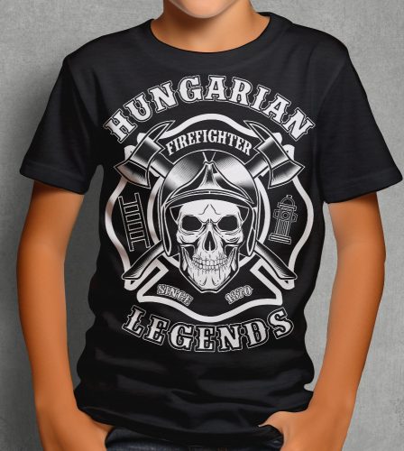 Tűzoltó gyerek rövid ujjú póló