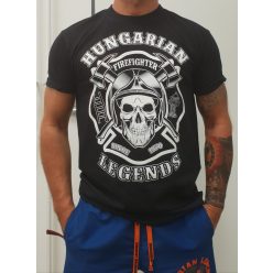 Tűzoltó férfi rövid ujjú póló