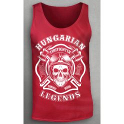 Tűzoltó férfi ujjatlan póló