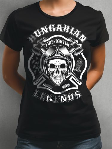 Tűzoltó női rövid ujjú póló