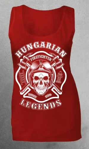 Tűzoltó női ujjatlan póló