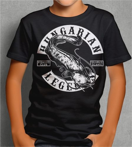 Harcsa - Silurus Glanis gyerek rövid ujjú póló