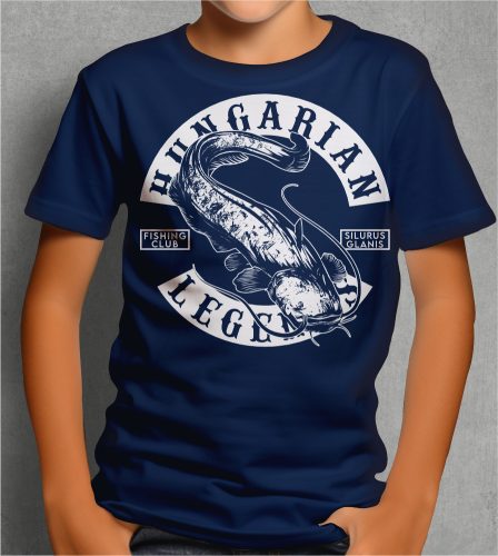 Harcsa - Silurus Glanis gyerek rövid ujjú póló