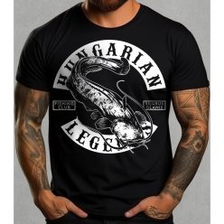 Harcsa - Silurus Glanis férfi rövid ujjú póló