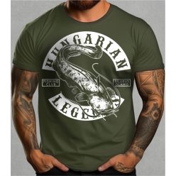 Harcsa - Silurus Glanis férfi rövid ujjú póló