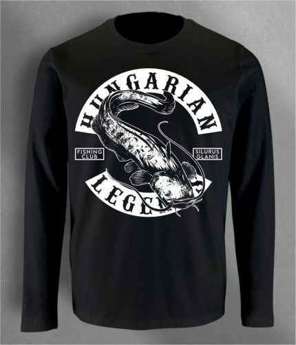 Harcsa - Silurus Glanis  férfi hosszú ujjú póló