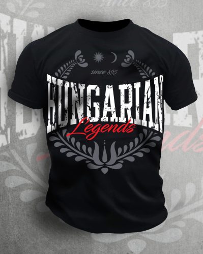 Hungarian Legends férfi rövid ujjú póló