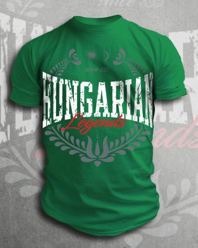 Hungarian Legends férfi rövid ujjú póló