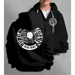   Hungarian Legends - 1941-1945 gyerek kapucnis, cipzáras pulóver