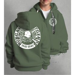   Hungarian Legends - 1941-1945 gyerek kapucnis, cipzáras pulóver