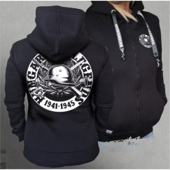   Hungarian Legends - 1941-1945 női cipzáras, kapucnis pulóver