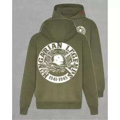   Hungarian Legends - 1941-1945 férfi kapucnis, belebújós pulóver