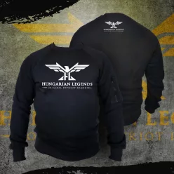 HL LOGO 24 férfi kerek nyakú pulóver