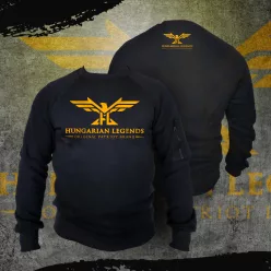 HL LOGO 24 férfi kerek nyakú pulóver