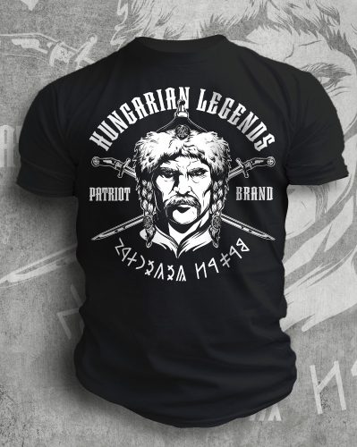 Honfoglaló harcos férfi rövid ujjú póló