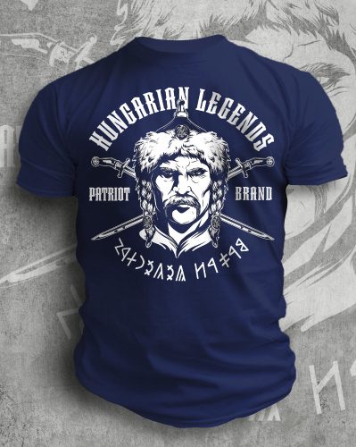 Honfoglaló harcos férfi rövid ujjú póló