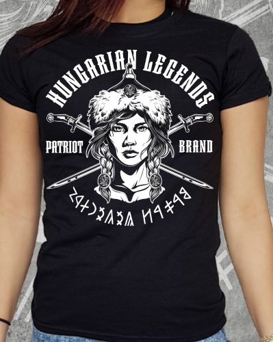 Honfoglaló harcos női rövid ujjú póló