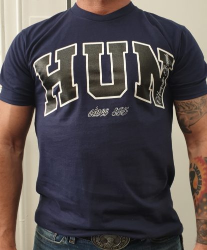 HUN feliratos férfi rövid ujjú póló