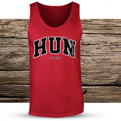 HUN feliratos férfi ujjatlan póló