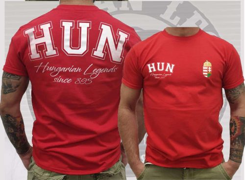 Magyar címeres férfi rövid ujjú póló