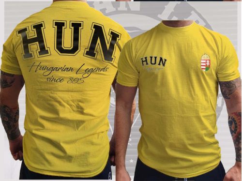 Magyar címeres férfi rövid ujjú póló