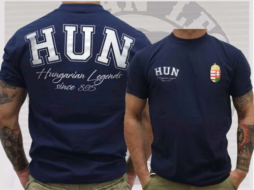 Magyar címeres férfi rövid ujjú póló