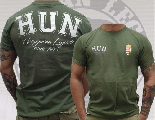 Magyar címeres férfi rövid ujjú póló