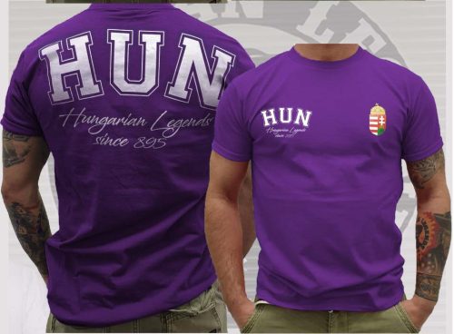 Magyar címeres férfi rövid ujjú póló