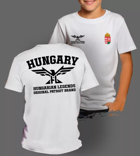 Magyar címeres 2024 gyerek rövid ujjú póló