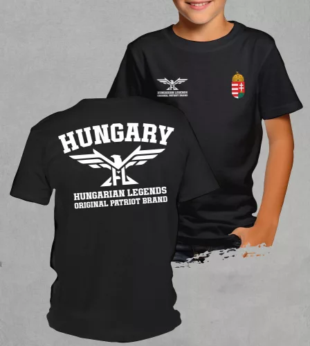 Magyar címeres 2024 gyerek rövid ujjú póló