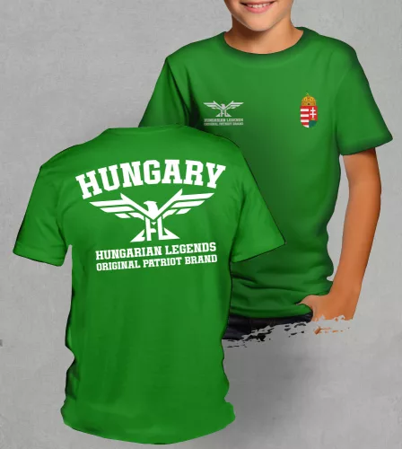 Magyar címeres 2024 gyerek rövid ujjú póló