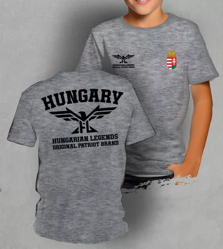 Magyar címeres 2024 gyerek rövid ujjú póló