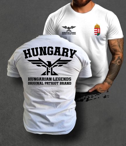 Magyar címeres 2024 férfi rövid ujjú póló